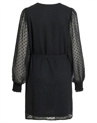 VIEdee V-Neck Kjole - Sort